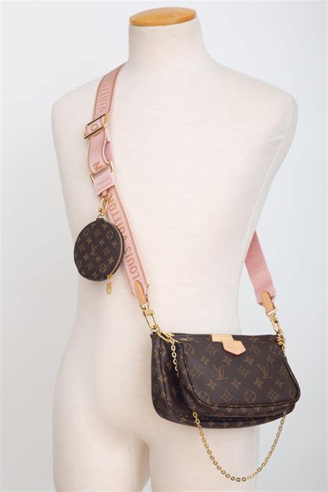 louis vuitton crossbody pink strap|lv purse with pink strap.